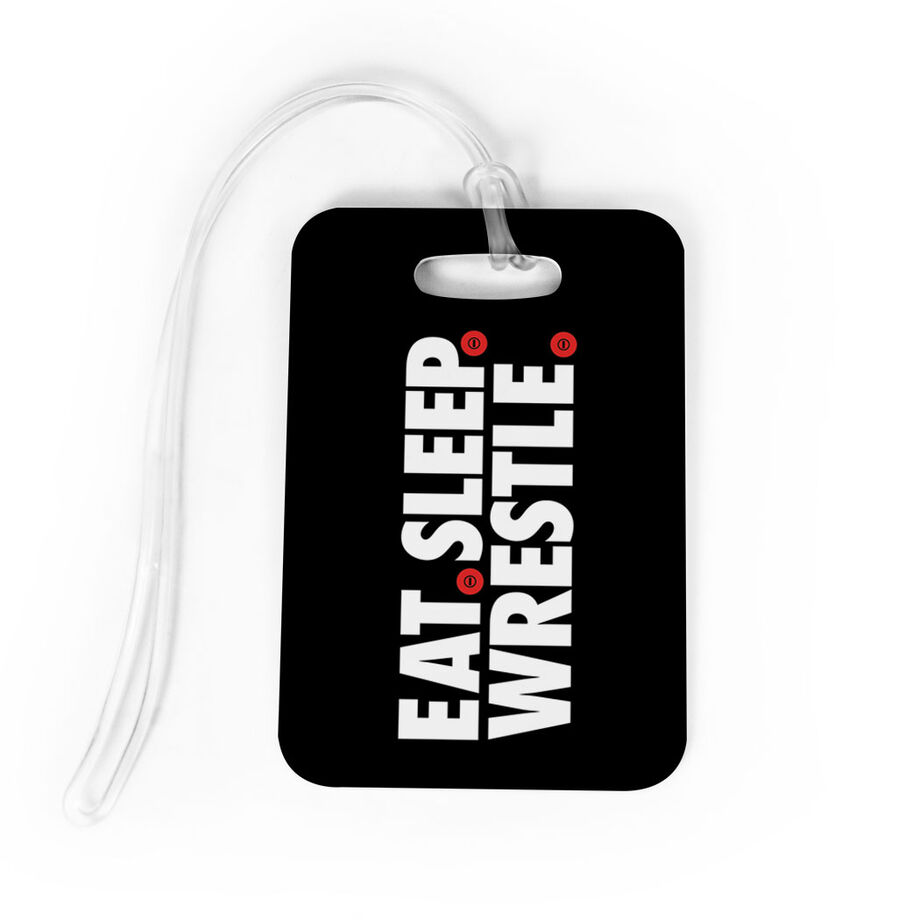 Wrestling Bag/Luggage Tag - Eat Sleep Wrestle