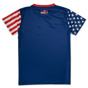  Baseball Tech Player Tee - Stars and Stripes