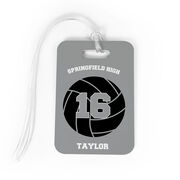 Volleyball Bag/Luggage Tag - Personalized Volleyball Team