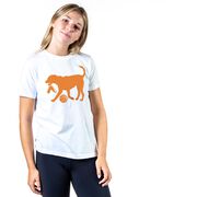 Basketball Tshirt Short Sleeve Baxter The Basketball Dog