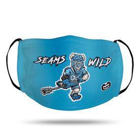 Seams Wild Lacrosse Face Mask - Chillax