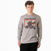 Hockey Tshirt Long Sleeve - Goal Buster