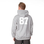 Guys Lacrosse Hooded Sweatshirt - Lacrosse Dad Sticks