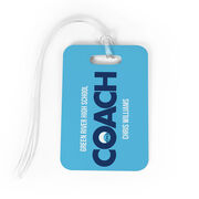 Swimming Bag/Luggage Tag - Personalized Coach