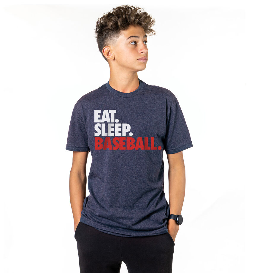 Eat Sleep Baseball Repeat T-Shirt Eat Sleep Baseball Repeat T-Shirt