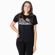 Pickleball Short Sleeve T-Shirt - Eat. Sleep. Pickleball