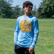 Guys Lacrosse Long Sleeve Performance Tee - BigFoot