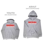 Baseball Hooded Sweatshirt - Baseball All Day Everyday