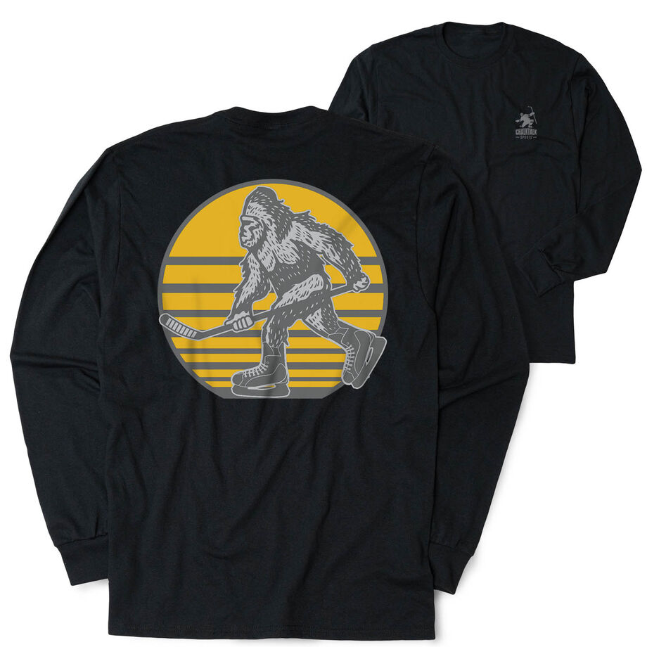 Hockey Tshirt Long Sleeve - BigSkate (Back Design)