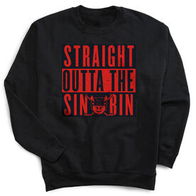 Hockey Crewneck Sweatshirt - Straight Outta The Sin Bin