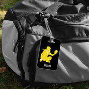 Softball Bag/Luggage Tag - Personalized Softball Catcher