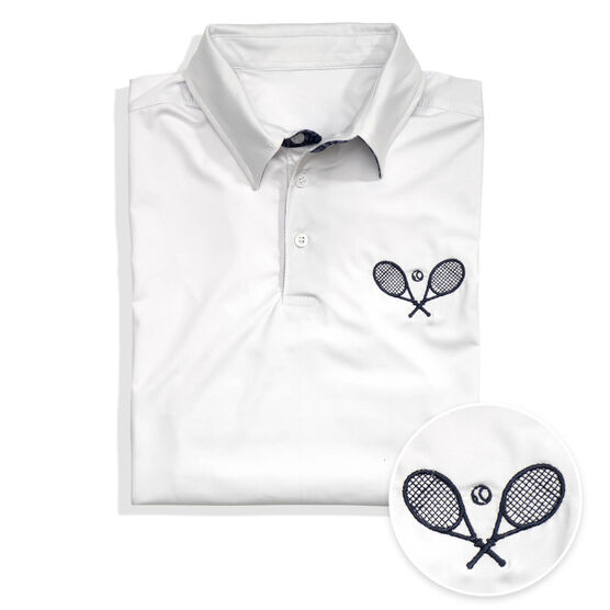Tennis Short Sleeve Polo Shirt - Classic Court