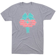 Cheerleading Short Sleeve T-Shirt - The Bigger the Bow