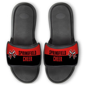 Cheerleading Repwell&reg; Slide Sandals - Team Name Colorblock