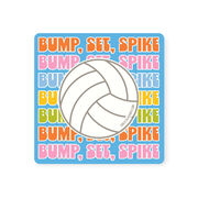 Volleyball Sticker - Bump Set Spike