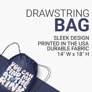 Hockey Drawstring Backpack - You Can Find Me At The Rink