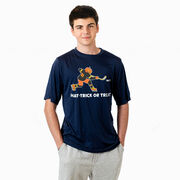 Hockey Short Sleeve Performance Tee - Hat-Trick or Treat