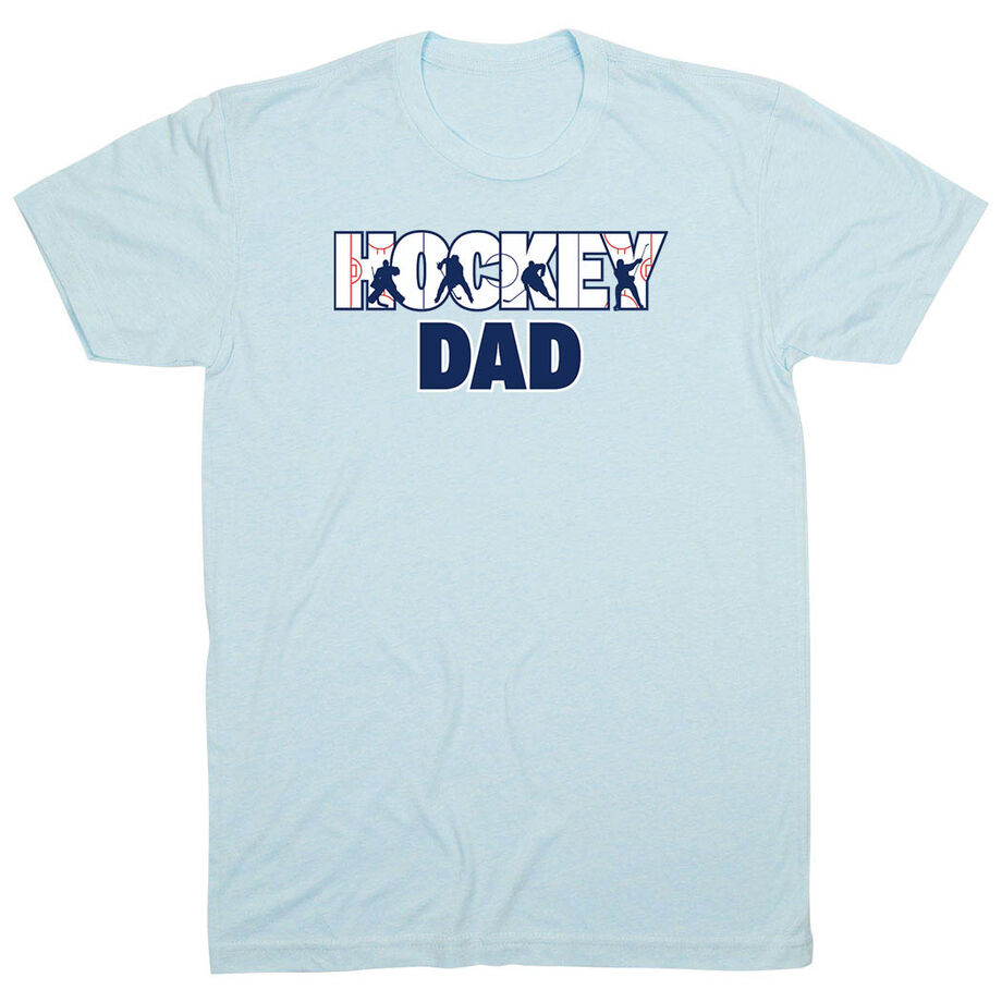 Hockey Short Sleeve T-Shirt - Hockey Dad Life