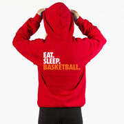 Basketball Hooded Sweatshirt - Eat. Sleep. Basketball. (Back Design)