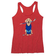 Hockey Women's Everyday Tank Top - Puck The Hockey Dog