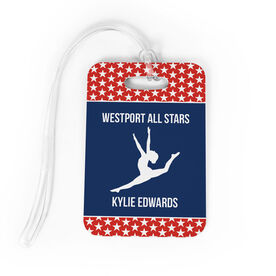 Gymnastics Bag/Luggage Tag - Personalized Gymnastics Team with Gymnast