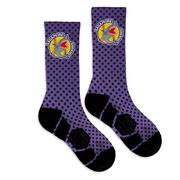 Custom Team Graphic Flex Mid-Calf Socks - Softball
