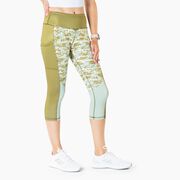 Running Performance Capris - Camo