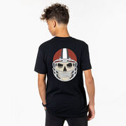 Football Short Sleeve T-Shirt - Game Face (Back Design)