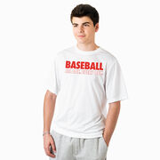 Baseball Short Sleeve Performance Tee - Baseball All Day Everyday