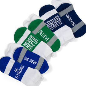 Socrates&reg; Woven Performance Sock Set - Stay Strong