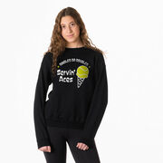 Tennis Crewneck Sweatshirt - Servin' Aces