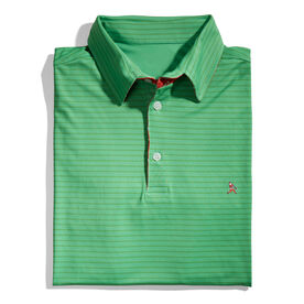 Baseball Short Sleeve Polo Shirt - Home Run Santa