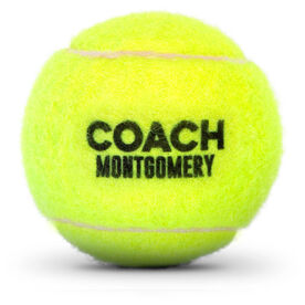 Personalized Tennis Ball - Coach (Bold)