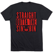 Hockey T-Shirt Short Sleeve - Straight Outta The Sin Bin