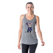 Girls Lacrosse Women's Everyday Tank Top - Lily The Lacosse Dog