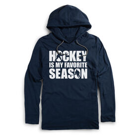 Men's Hockey Lightweight Hoodie - Hockey Is My Favorite Season