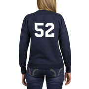 Girls Lacrosse Crewneck Sweatshirt - Lax Shamrock