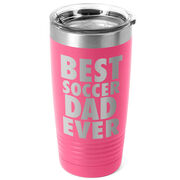 Soccer 20 oz. Double Insulated Tumbler - Best Dad Ever