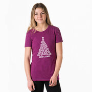 Lacrosse Women's Everyday Tee - Merry Laxmas Tree