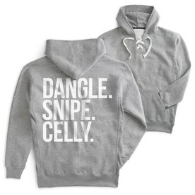 Hockey Sport Lace Sweatshirt - Dangle.Snipe.Celly