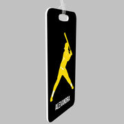 Softball Bag/Luggage Tag - Personalized Softball Batter