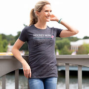 Hockey Women's Everyday Tee - Hockey Mom Definition