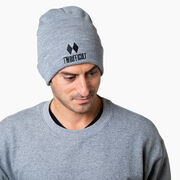Skiing & Snowboarding Embroidered Beanie - I'm Difficult
