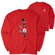 Baseball Tshirt Long Sleeve - Cracking Dingers (Back Design)