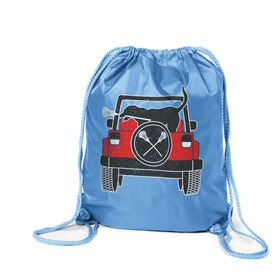Guys Lacrosse Drawstring Backpack - Chillax Cruiser