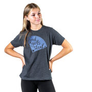 Softball Short Sleeve T-Shirt - Good Girls Steal