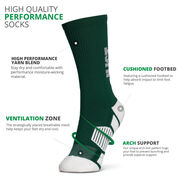 Soccer Woven Mid-Calf Socks - Just Soccer