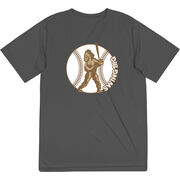 Baseball Short Sleeve Performance Tee - Baseball Bigfoot