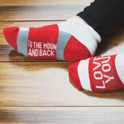 Socrates&reg; Woven Performance Sock - Love You