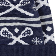 Lacrosse Knit Hat - Crossed Sticks